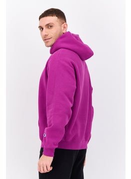 Champion Men Sportswear Fit Long Sleeves Outdoor Sweatshirt, Purple  - Image 2