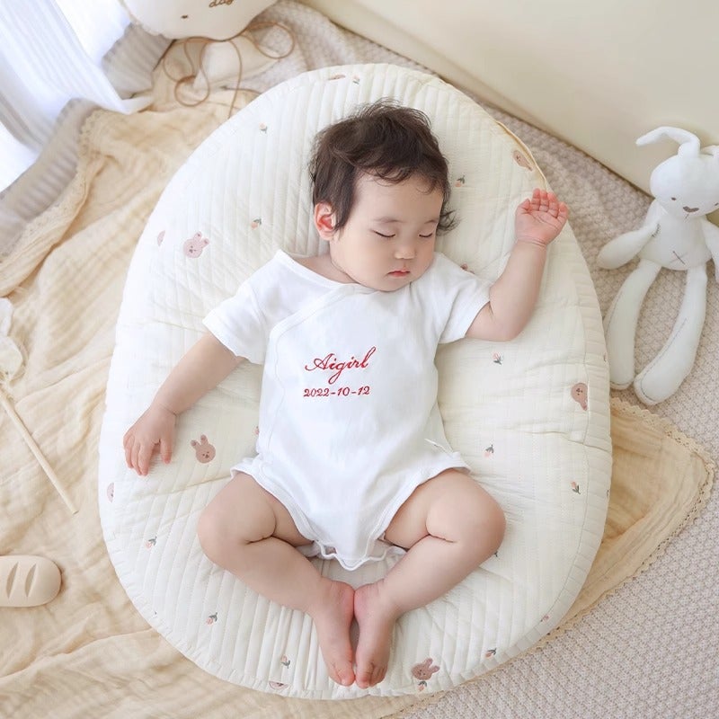 Slope Pad Baby Type A Anti-Overflow Milk Anti-Vomiting Pillow Newborn Lying Feeding Artifact Baby Spine Protection Bed In Bed - Image 3