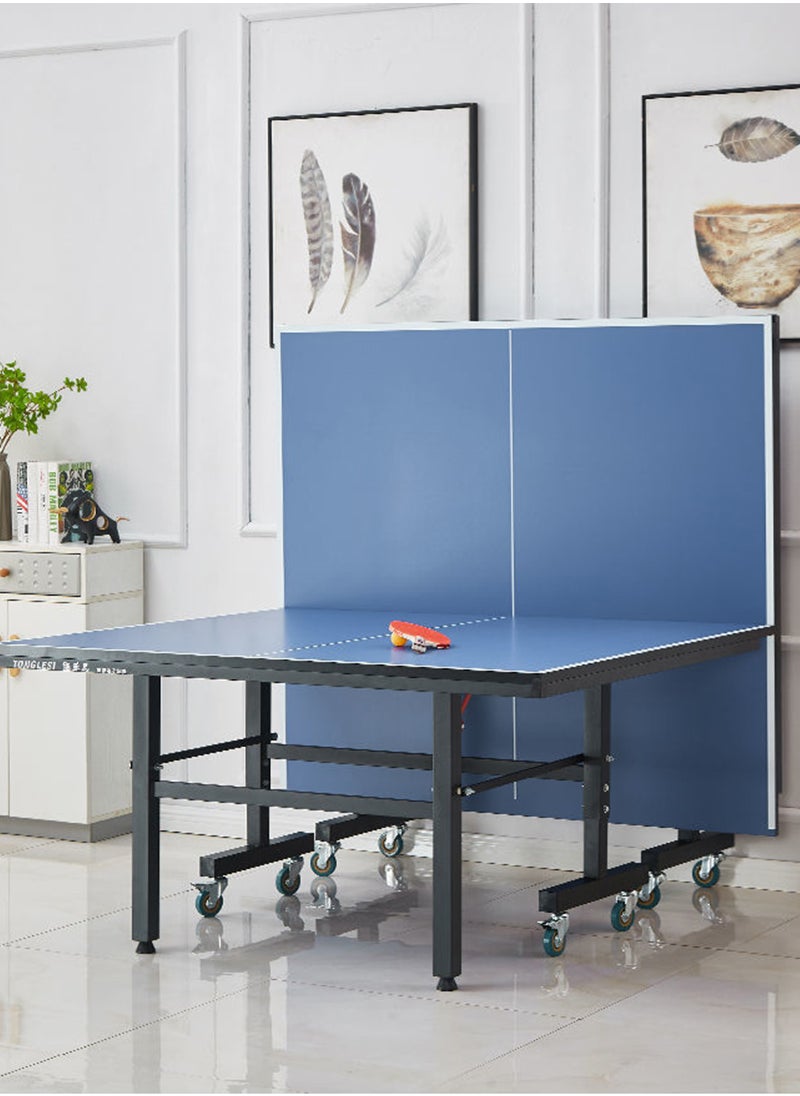 Sharpdo Home Foldable Standard Table Tennis Table, Suitable for Indoor and Outdoor Use, Movable 274*152.5*76CM  - Image 1