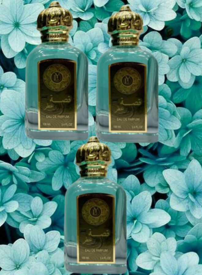 LY 3 Pieces Qissah Valley Parfum EDT 100ML - Image 1