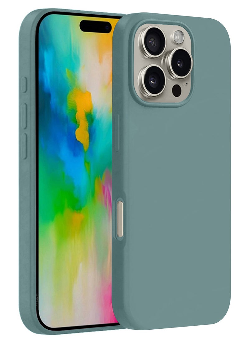 CATANES (for iPhone 16 Pro) Case, Slim Silicone Case, Full Covered Anti Scratch Shockproof Protective Cover - Image 1