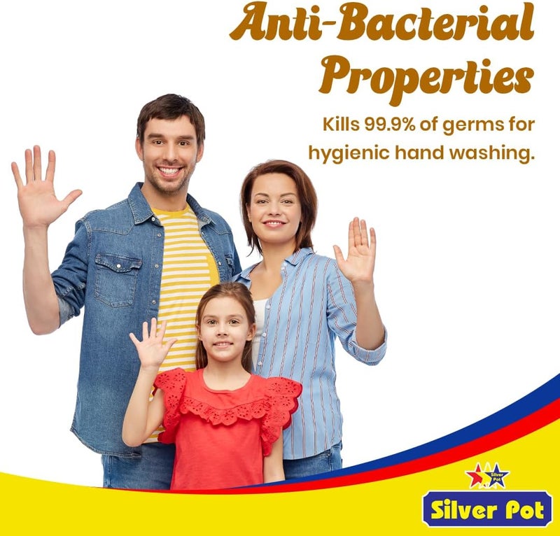 Silver Pot غسول يدين بنكهة الخوخ والمانجو من سيلفر بوت - عبوة مزدوجة - Image 4