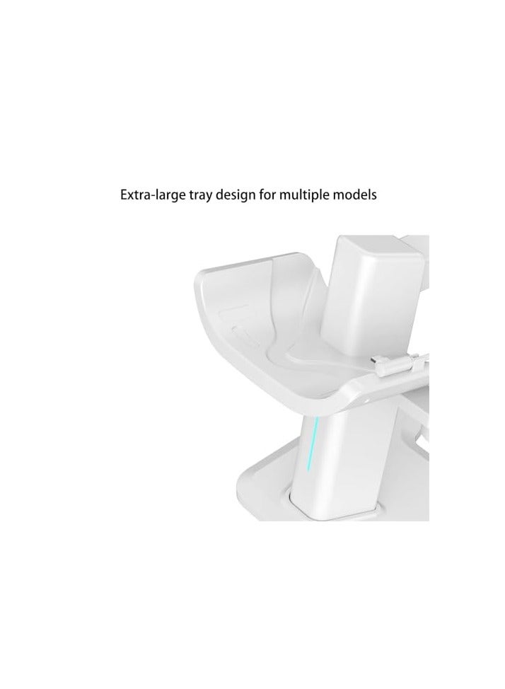 erorex Quest 3 Headset Charging Dock, VR Display Stand Accessories Compatible with Quest 3 VR Headset and Touch Controllers - Image 3