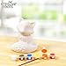 Creative Roots Paint Your Own Fox DIY Fox Kids Painting Set Creativity for Kids Ceramic Painting Kit for Kids Ceramics to Paint Paint Your Own Ceramic Ages 5 - Image 3