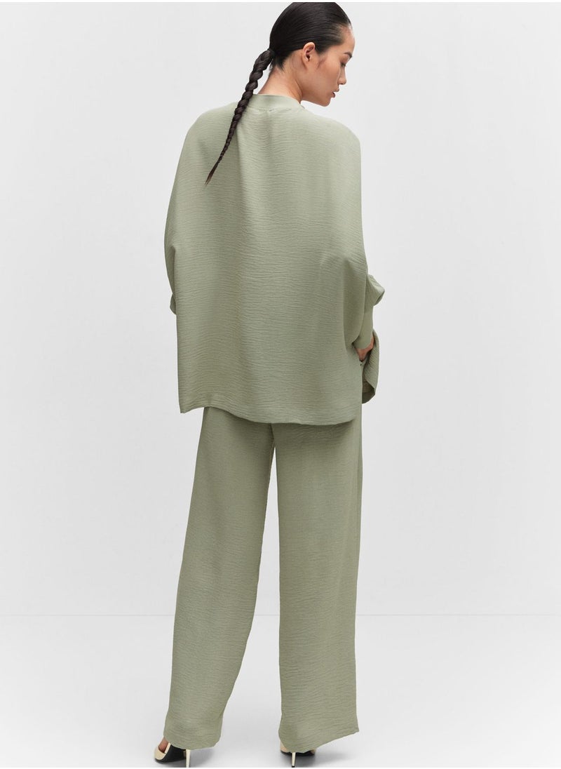 MANGO - Crew Neck Sweatshirt - Image 1