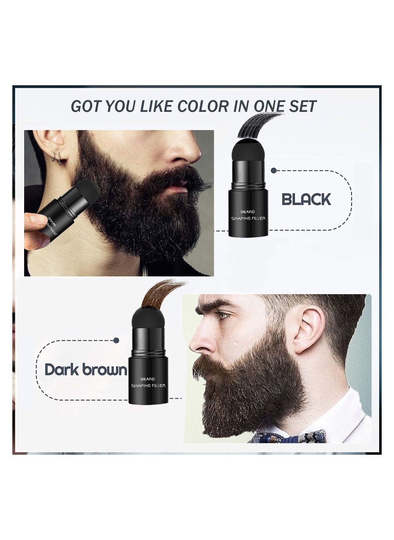 Generic Beard Filler Beard Filler Dark Brown  - Image 4