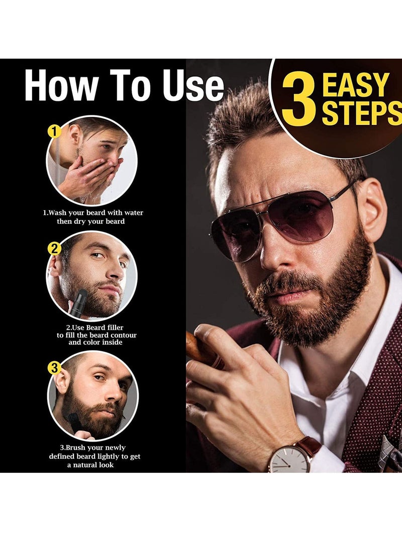 Generic Beard Filler Beard Filler Dark Brown  - Image 3