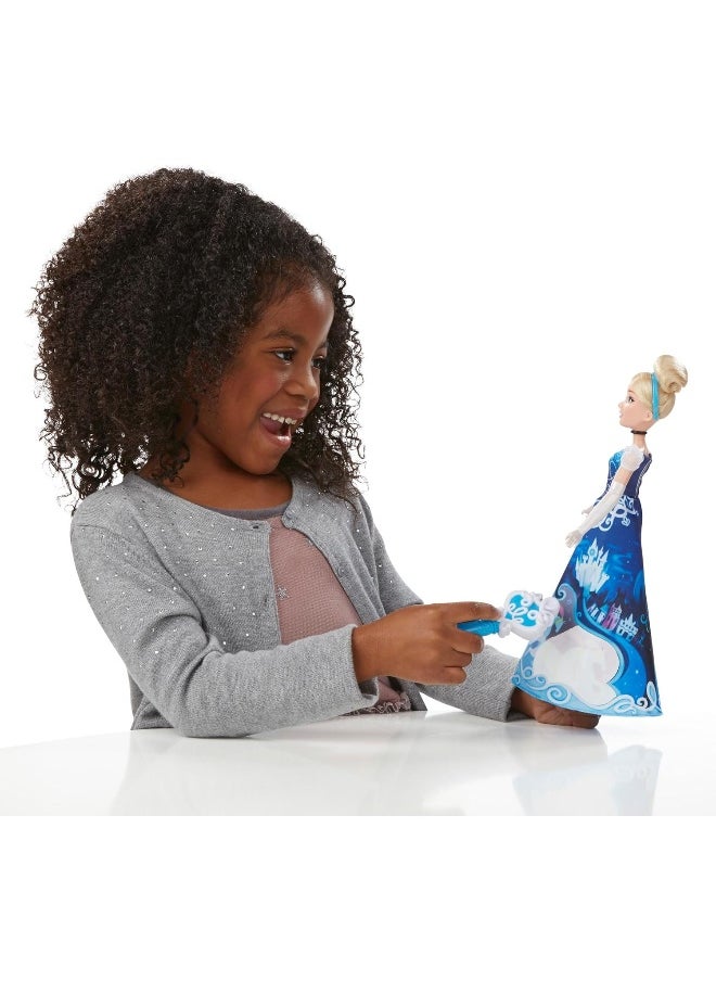 HASBRO - GAMING - Disney Princess Cinderella's Magical Story Skirt Doll - Image 1