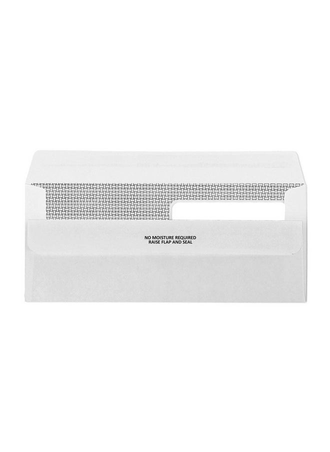 Blue Summit Supplies 500 No. 9 Flip and Seal Double Window Security Envelopes - Designed for Quickbooks Invoices and Business Statements with Self Seal Flip Press and Seal Flap -Number 9 Size 3 7/8 Inch X 8 7/8 Inch  - Image 4