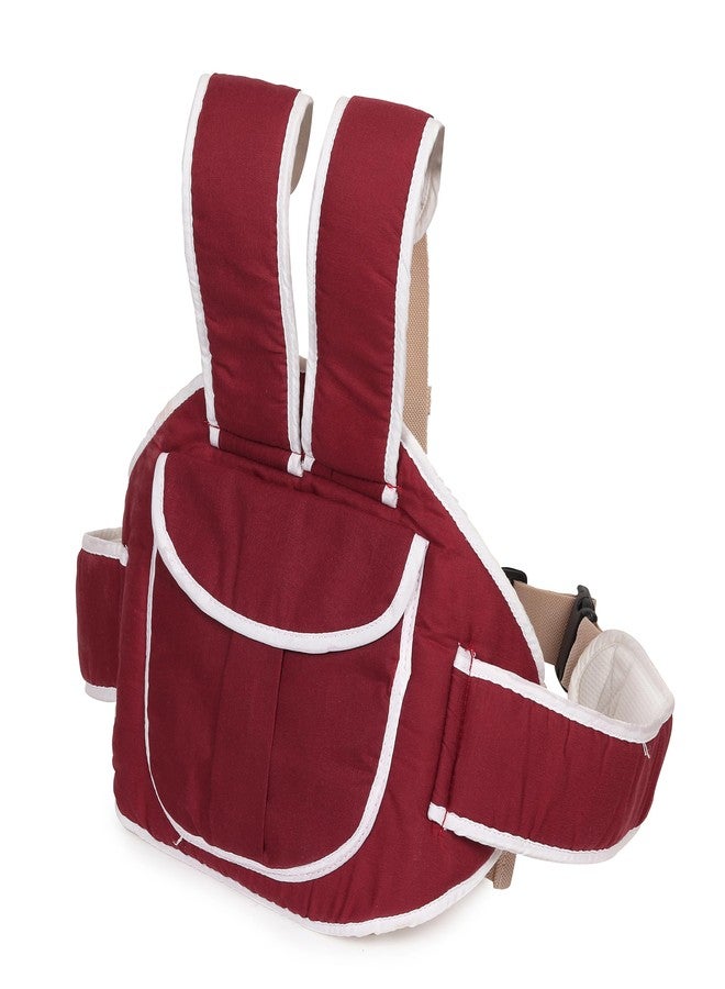 MELVIS Kids Safety Belt for Two Wheeler with Reflective Strips, Portable Seat Belt Children Motorcycle Harness for Motorcycle Bike, Adjustable Safety Harness for Boys Girls (2-12years) (Maroon) - Image 2