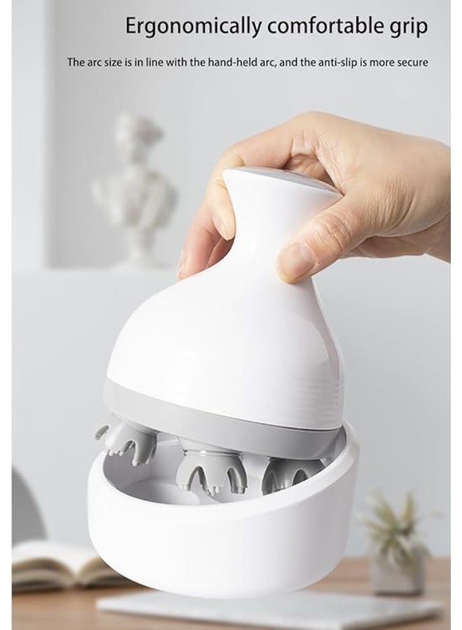 Electric Cordless Scalp Massager – Portable Handheld Head Massager for Deep Scalp Cleaning, Relaxation & Daily Use - Image 3