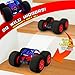 pinkking Stunt Remote Control Car with Oversized Sponge Tires Outdoor Indoor RC Car 24GHz Electric Race Stunt Vehicle Toy Double Sided 360 Rolling Rotating Driving Car for Kids Boys Girls Gift - Image 3