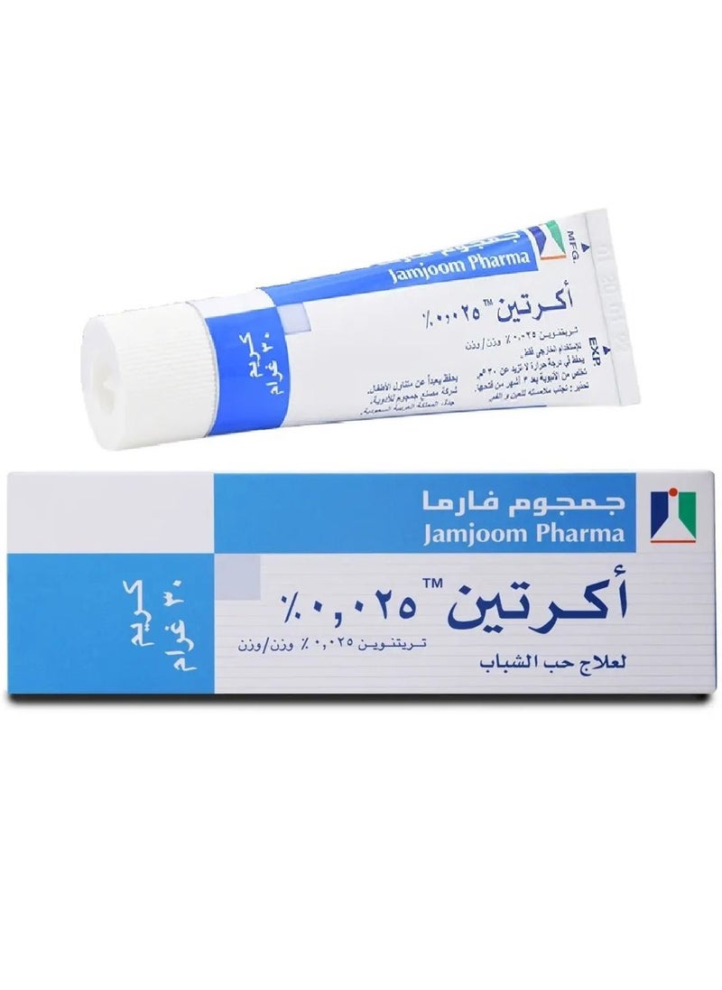 ACRETIN - Acretin 0.025% Tretinoin Cream (30g) - Image 1