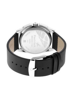 fastrack Watch for Men, Quartz Movement, Analog Display, Black Leather Strap-NR3089SL15  - Image 4
