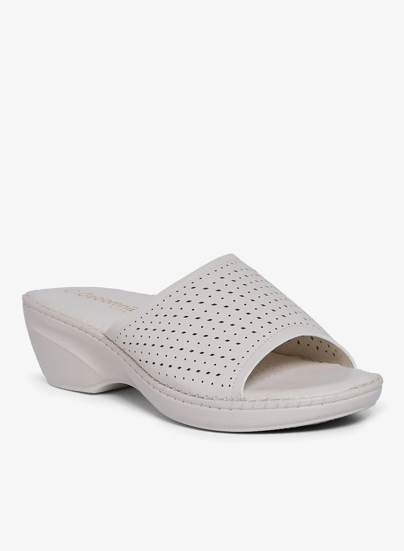 Geoomnii Geoomnii Comfort Slide Sandals for Women – Cushioned Slip-On Casual Sandals for Daily Wear, Home, Travel & Walking