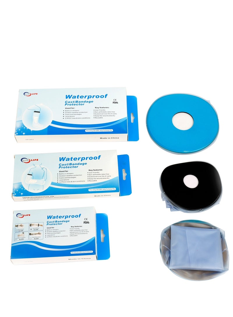 Waterproof Cast/Bandage Protector P2203 Adult Foot - Image 2