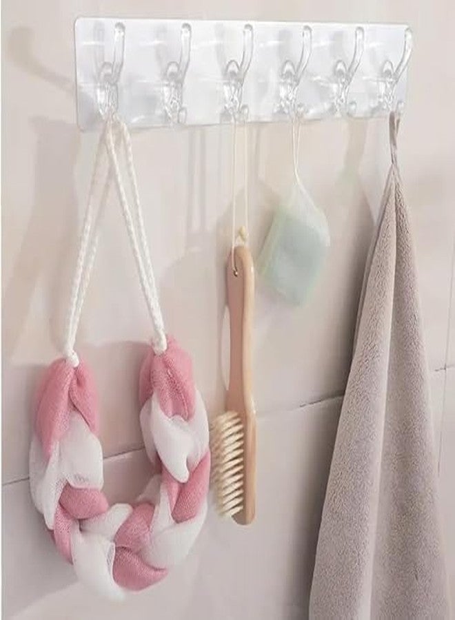 Tachobi Wall Hanger Hooks for Cloth Hanger for Wall Strong Self Adhesive Magic Sticker for Kitchen Hangers and Hooks, Home, Bathroom, Bedroom(3 Pack) - Image 2
