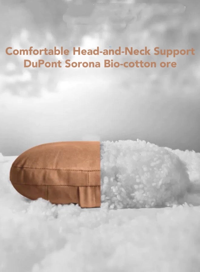 MARCAN Softness Car Headrest Pillow,Car Neck Pillow for Neck Pain Relief When Driving,Fine Anti-fur Punch Design for Breathability and Comfort(2pcs/group) - Image 5