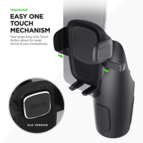 iOttie Easy One Touch 5 Cup Holder Mount - Universal Car Mount Phone Holder for iPhone, Google, Samsung, Moto, Huawei, Nokia, LG, and all other Smartphones - Image 2