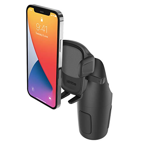 iOttie Easy One Touch 5 Cup Holder Mount - Universal Car Mount Phone Holder for iPhone, Google, Samsung, Moto, Huawei, Nokia, LG, and all other Smartphones - Image 1