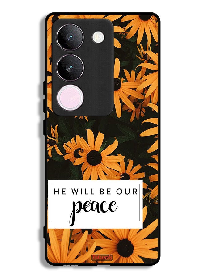 Tolwak vivo V29 Protective Case Cover He Will Be Our Peace - Image 1