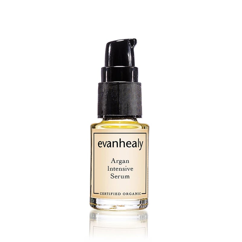 evanhealy Argan Intensive Serum Handcrafted Argan Oil with Organic Essential Oils Nurturing Rejuvenating Treatment for All Skin Types