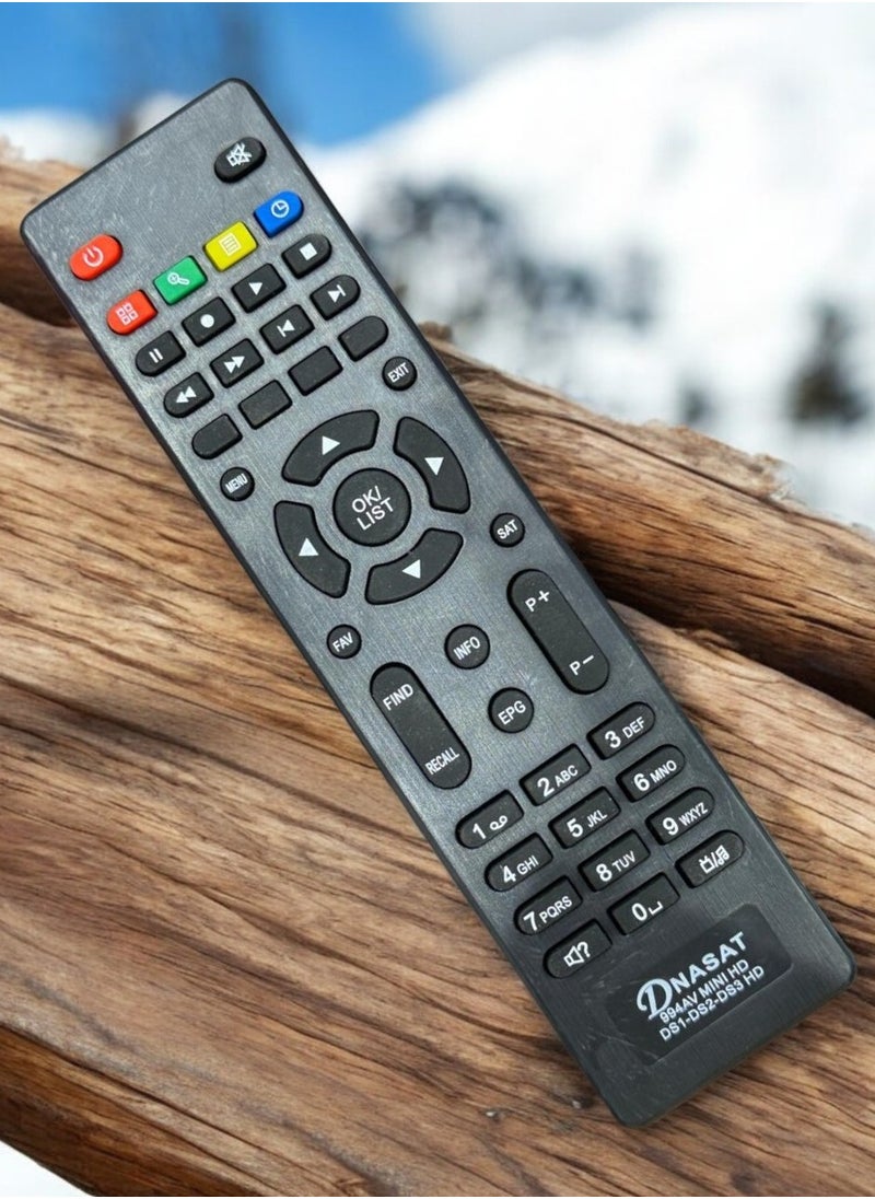 دانسات - جهاز التحكم عن بعد العالمي 994AV Mini HD - تصميم أنيق مع وظائف متعددة للأجهزة - Image 1