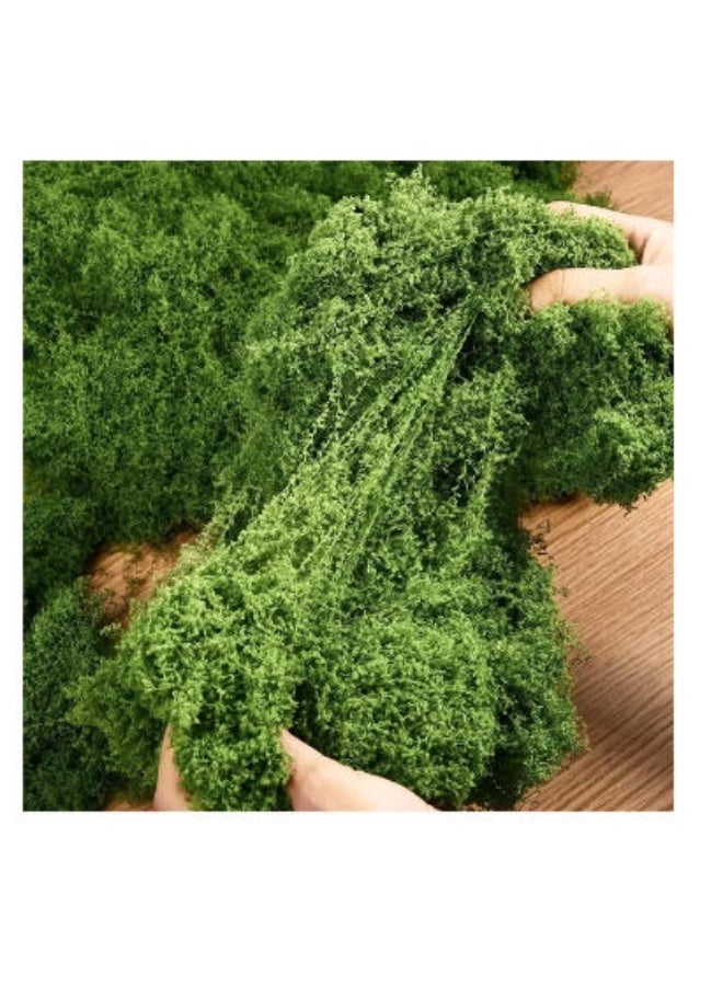 LATEEN Artificial Moss for DIY Crafts & Home Decor – Realistic Fake Green Moss for Potted Plant Decoration, Floral Arrangements & Creative Projects 100gram - Image 4