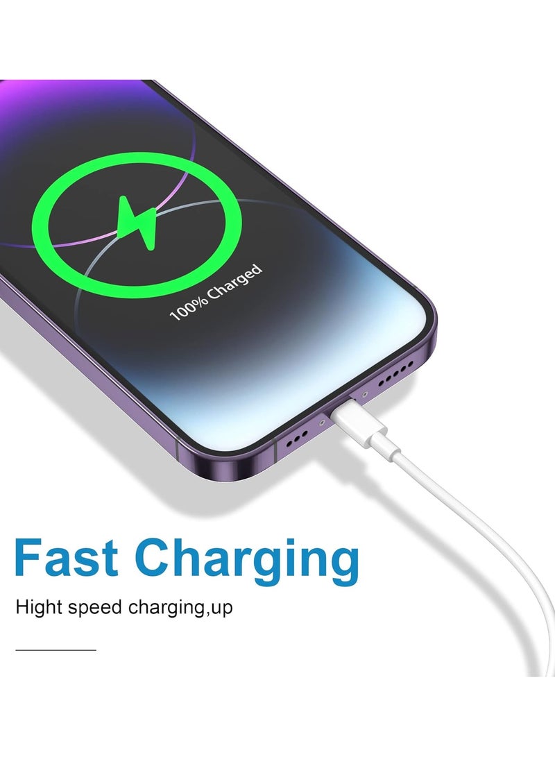 كابل شحن ونقل بيانات من النوع C إلى النوع C - شاحن سريع USB C-C بطول 3 أمتار بقوة 100 واط لأجهزة MacBook والهواتف المحمولة - Image 3