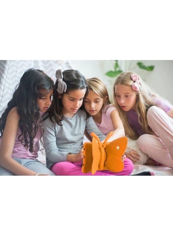 ELTRAZONE iPad 6th Generation Case for Kids - Lightweight Kid-Proof Soft EVA Foam Protective Cover for iPad 9.7 (2018/2017) - Orange - Image 2