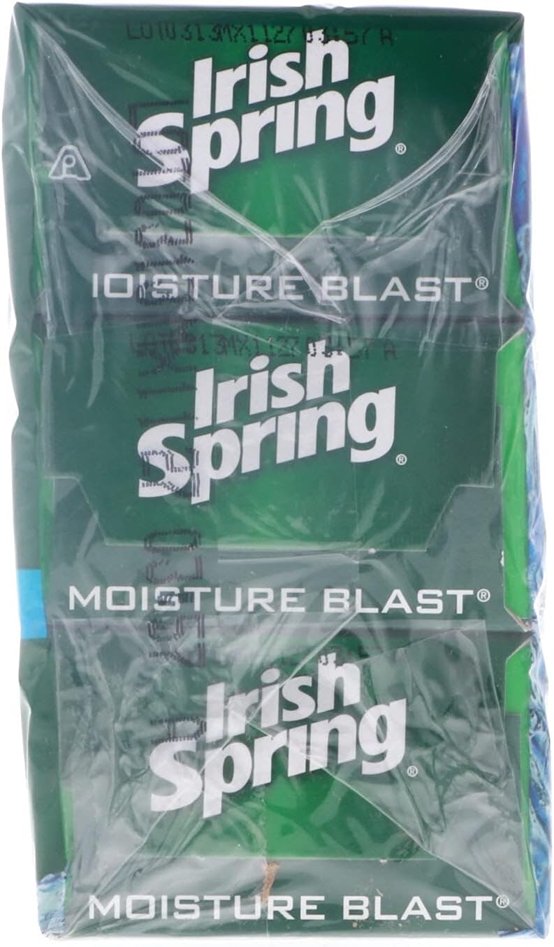 Irish Spring Deodorant Soap Moisture Blast - 3 Bars (3.75 oz each) - Total 11.1 oz - Image 3