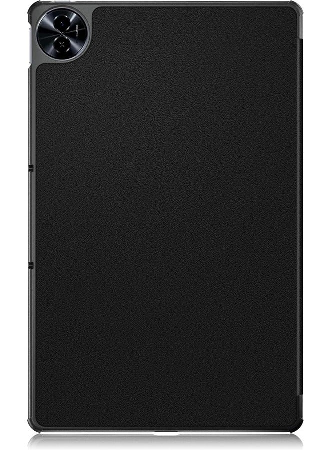 Case For Realme Pad 2 11.5" 2023, Multi-Viewing Angles, All New PU Leather Cover with Stand Function Feature, Slim Flip Case (black) - Image 3