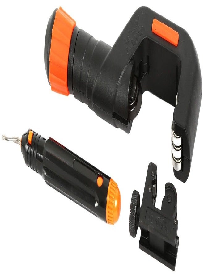 VCT 3PC Tubing Cutter Set Heavy Duty Pipe Cutter 3/16"-2" OD Mini Tube Cutter 1/8"-7/8" OD & Deburring Tool