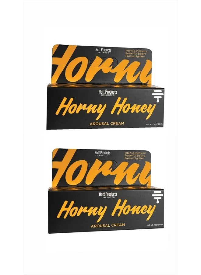 Generic - Horny Honey Arousal Cream 1 Oz Tube - Pack of 2 - Image 1