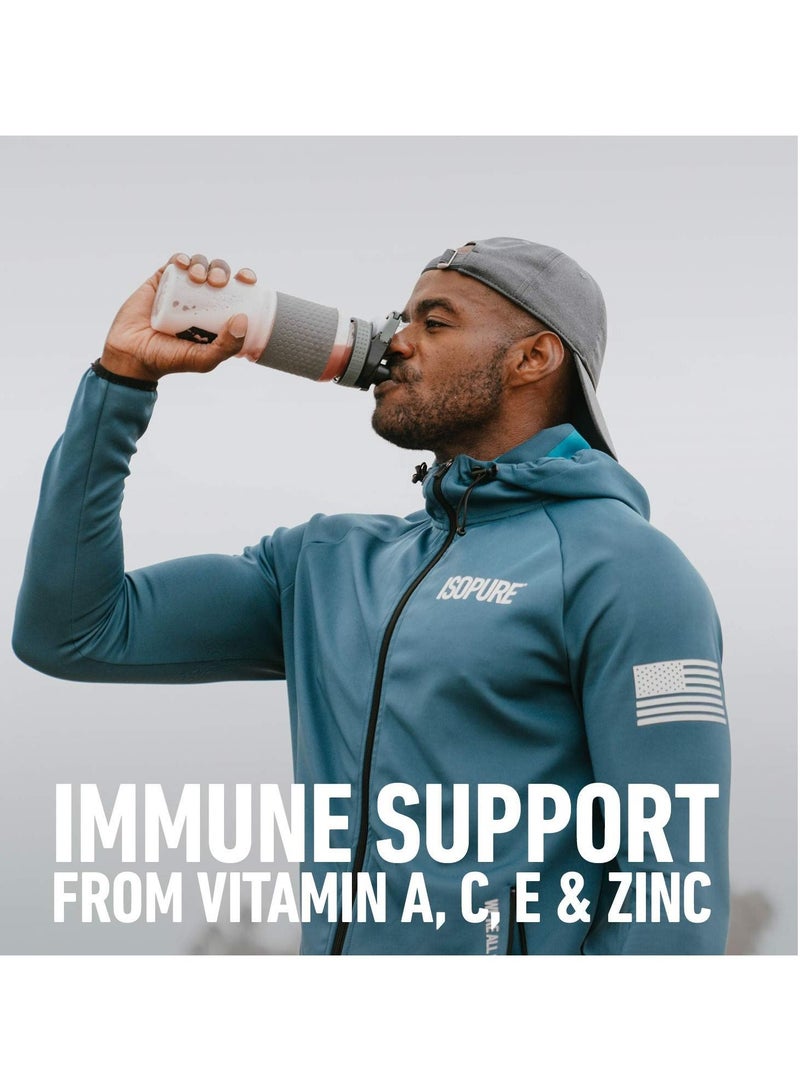 Isopure بروتين أيزو بيور زيرو كارب، فانيليا، كراميل مملح، 3 جنيه - Image 4