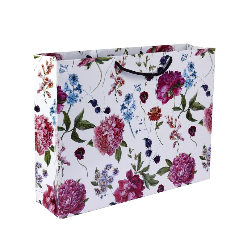 TASCHE حقيبة تصميم أليكيا من TASCHE للهدايا التذكارية، هدايا صغيرة، حفلات الزفاف، أعياد الميلاد، هدايا العطلات (الحجم 12 × 15.5 × 4 بوصة | عبوة من 25) - Image 1