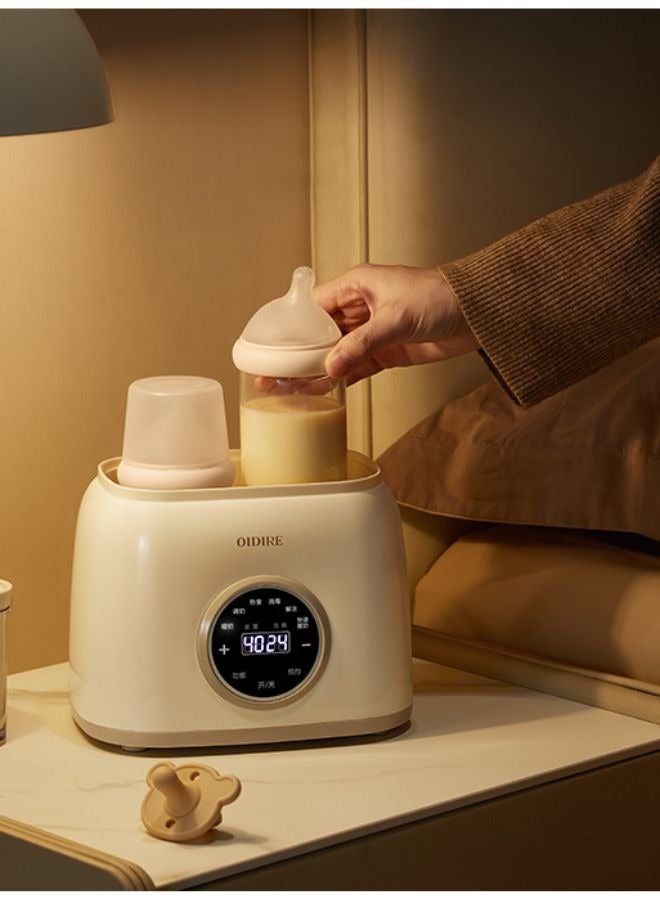 OIDIRE Multifunctional Baby Bottle Warmer Steam Sterilizer Dryer Warmer Heater & Thaw for Formula Breastmilk Keep Warm with Smart Temperature Control BPA free 200W - Image 4