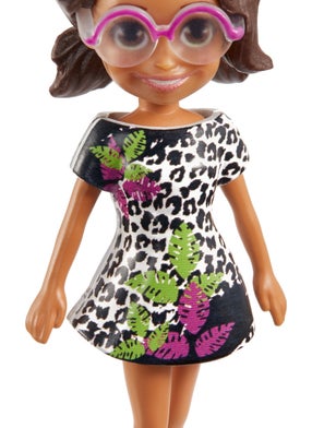 Polly Pocket Shani in and Friends Series Black and White Patterned Outfit GKL29  - Image 2