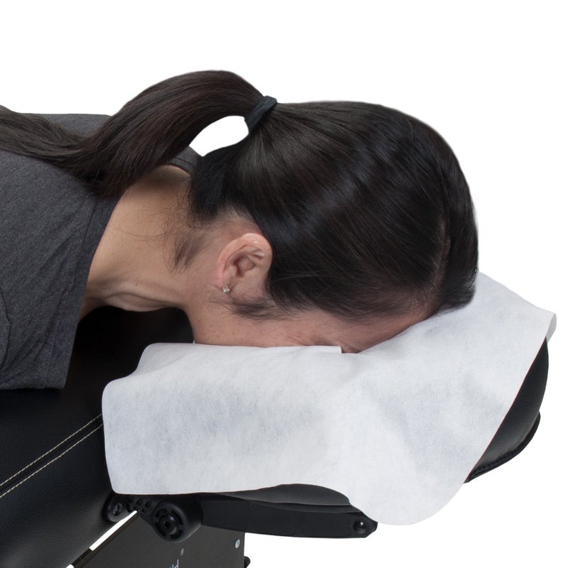 EARTHLITE Disposable Face Cradle Covers – Medical-Grade, Ultra Soft, Luxurious, Non-Sticking Massage Headrest Covers for Massage Tables & Massage Chairs - Image 3