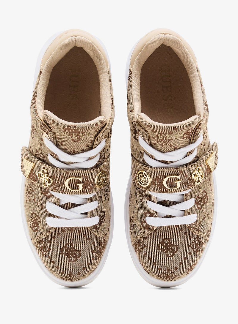 GUESS Lace Up Low Top Sneakers - Image 3