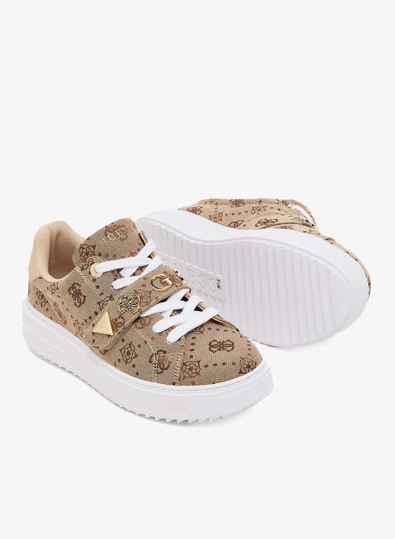GUESS Lace Up Low Top Sneakers - Image 4