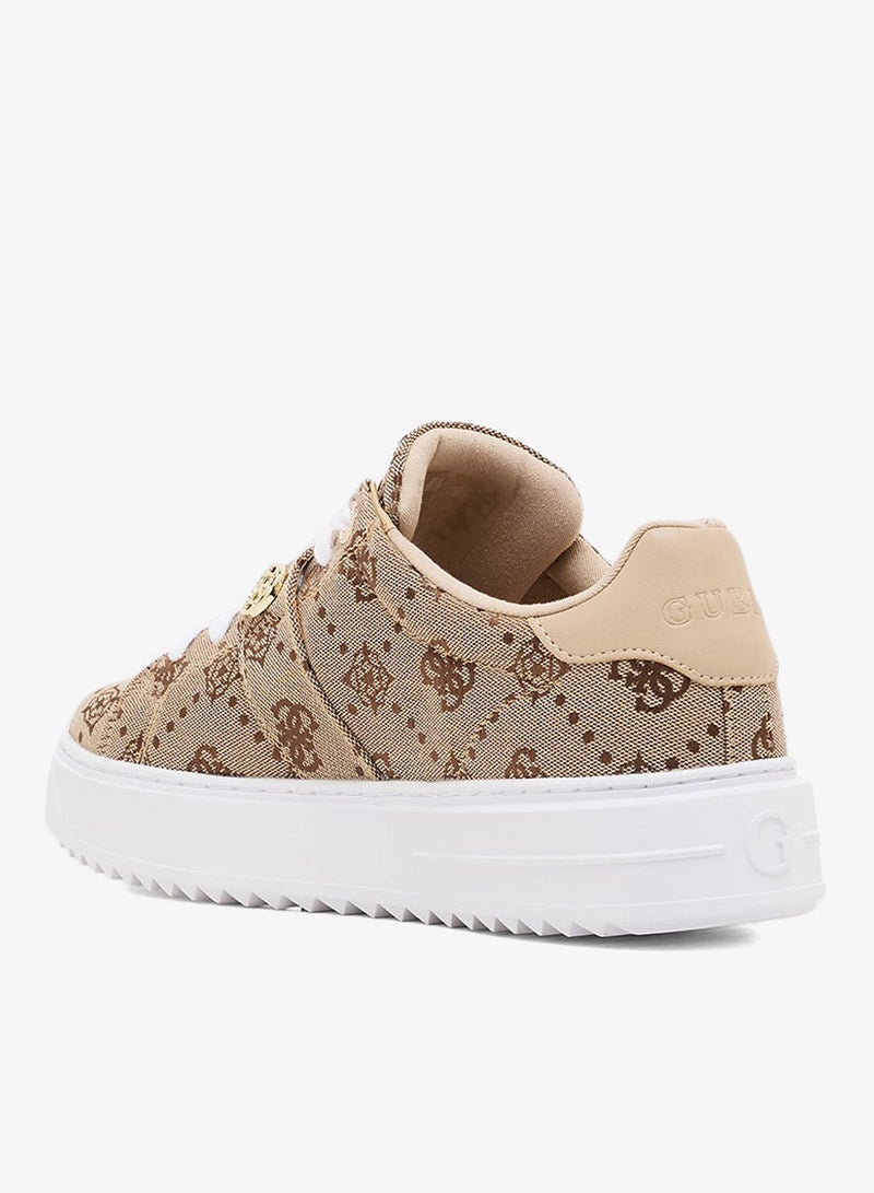 GUESS Lace Up Low Top Sneakers - Image 2