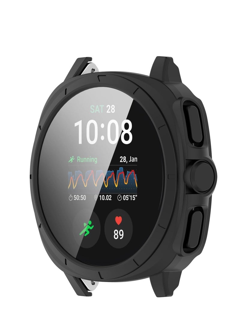 Protective Case for Samsung Galaxy Watch 7 Transforms Into Galaxy Watch Ultra PC Material Dustproof & Drop-proof (Black 44mm) - Image 3