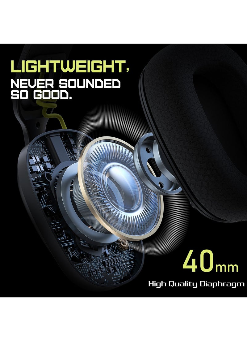 onikuma - B2 Wireless Gaming Headset with Microphone for PS4, PS5, PC, Switch, Mac - Image 1