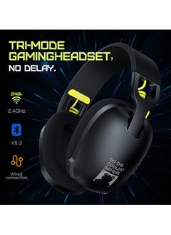 onikuma B2 Wireless Gaming Headset with Microphone for PS4, PS5, PC, Switch, Mac  - Image 3
