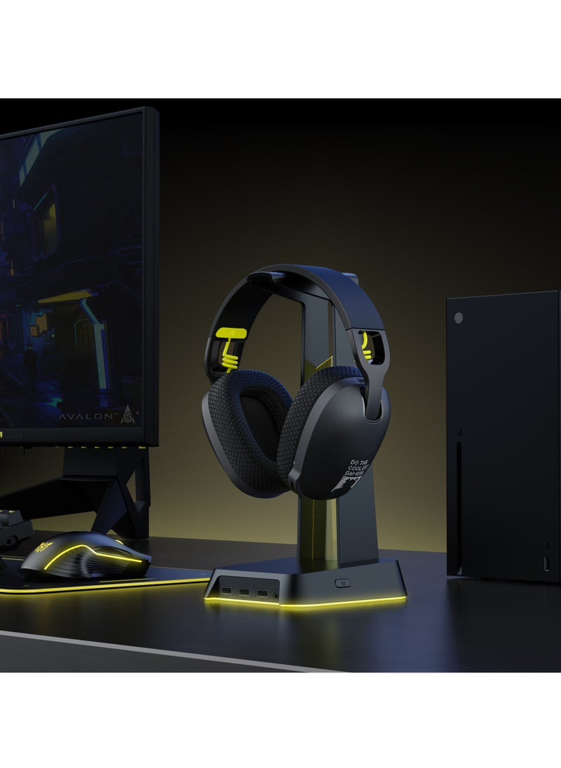onikuma - B2 Wireless Gaming Headset with Microphone for PS4, PS5, PC, Switch, Mac - Image 1