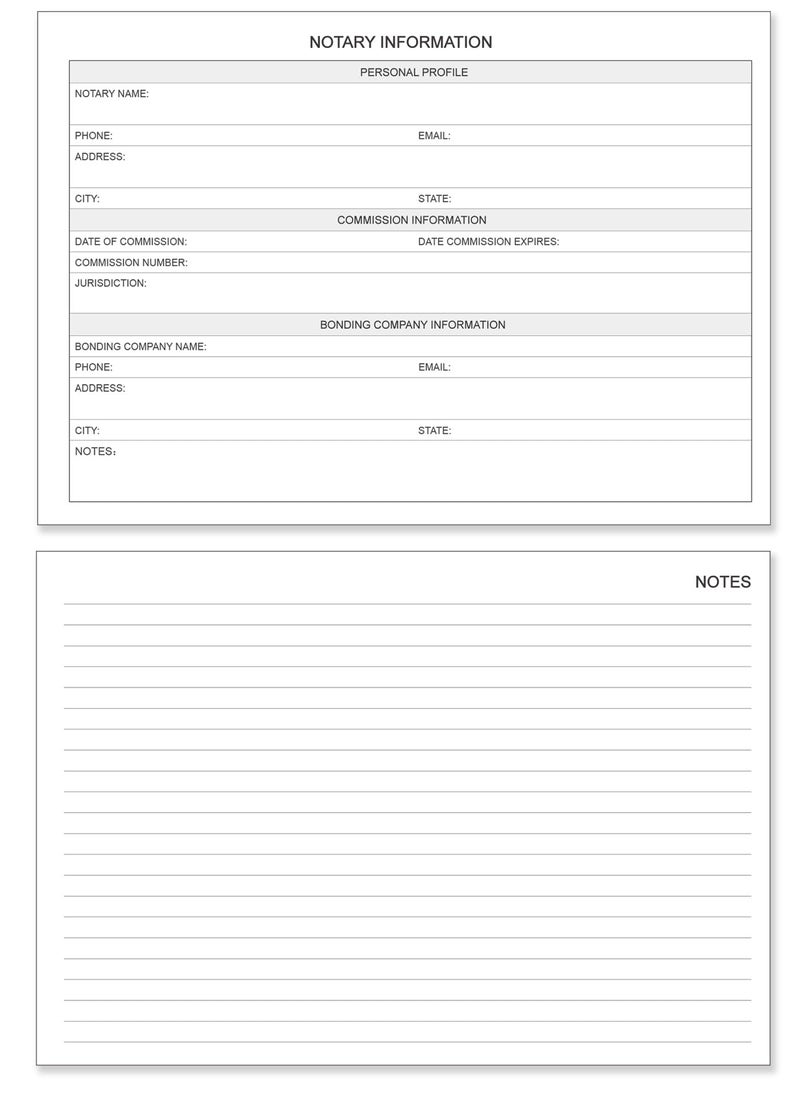 Tuun Fuplan Notary Journal Log Book - Hardcover Notary Book with 420 Record Entries, 140 Numbered Pages, 10'' X 7'' Horizontal Public Journal Record Book for Notarial Records, 100gsm Thick Paper, Green - Image 5