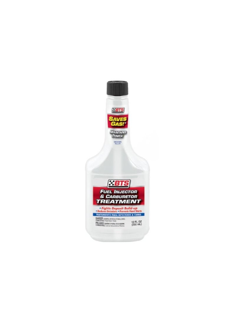BTS Fuel Injector & Carburetor Treatment 12 FL. Oz 350ml  - Image 1