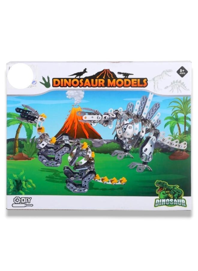 Dinosaur Meccano Metal Model Kit – 159 pcs - Image 1