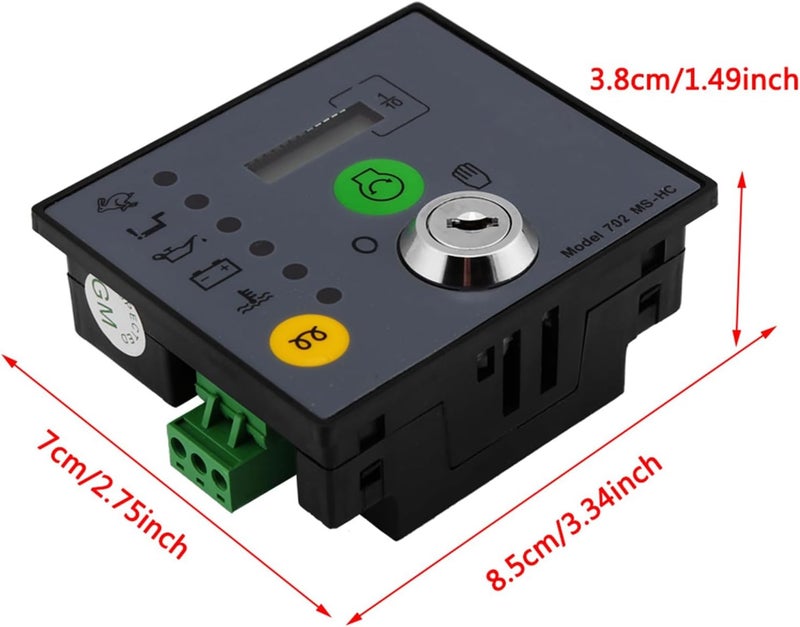 Fydun 702 Gene or Controller, MS HC Manual Start Board Solar Wind Power Panel with Keys with Christmas Gift - Image 2